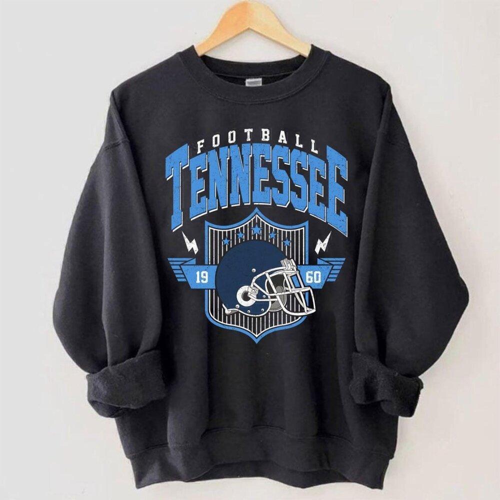 Retro Tennessee Titans Football Team 196 Heritage Graphic Sweatshirt
